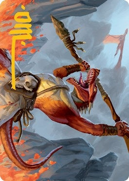 Image for Kobold Art Card (Gold-Stamped Signature) (22) [Adventures in the Forgotten Realms] - Magic: The Gathering