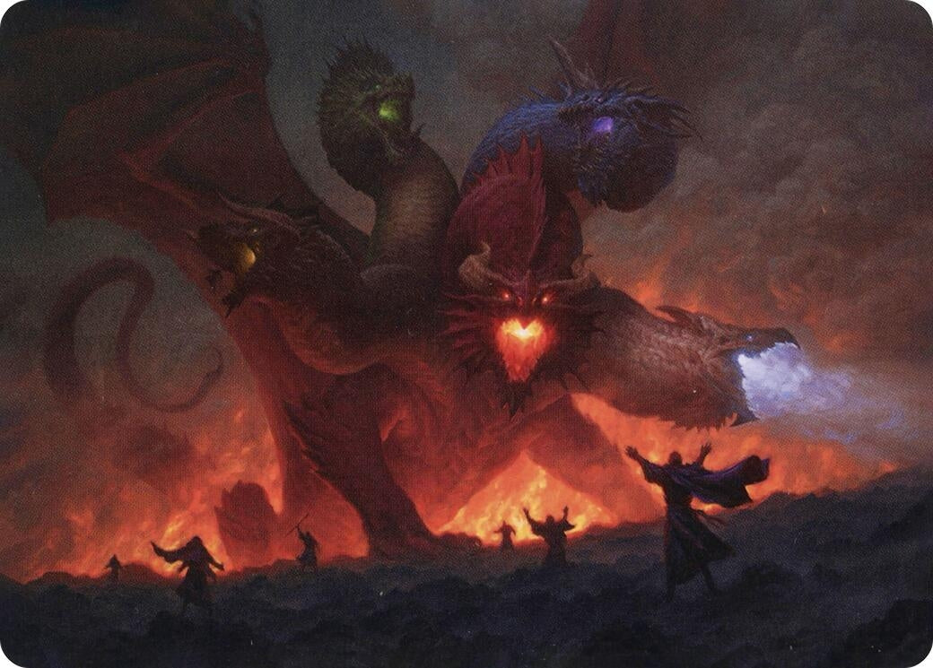 Image for Tiamat Art Card (26) [Adventures in the Forgotten Realms] - Magic: The Gathering
