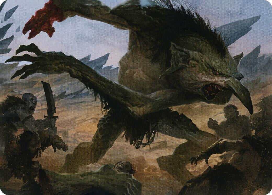 Image for Troll Art Card (21) [Adventures in the Forgotten Realms] - Magic: The Gathering