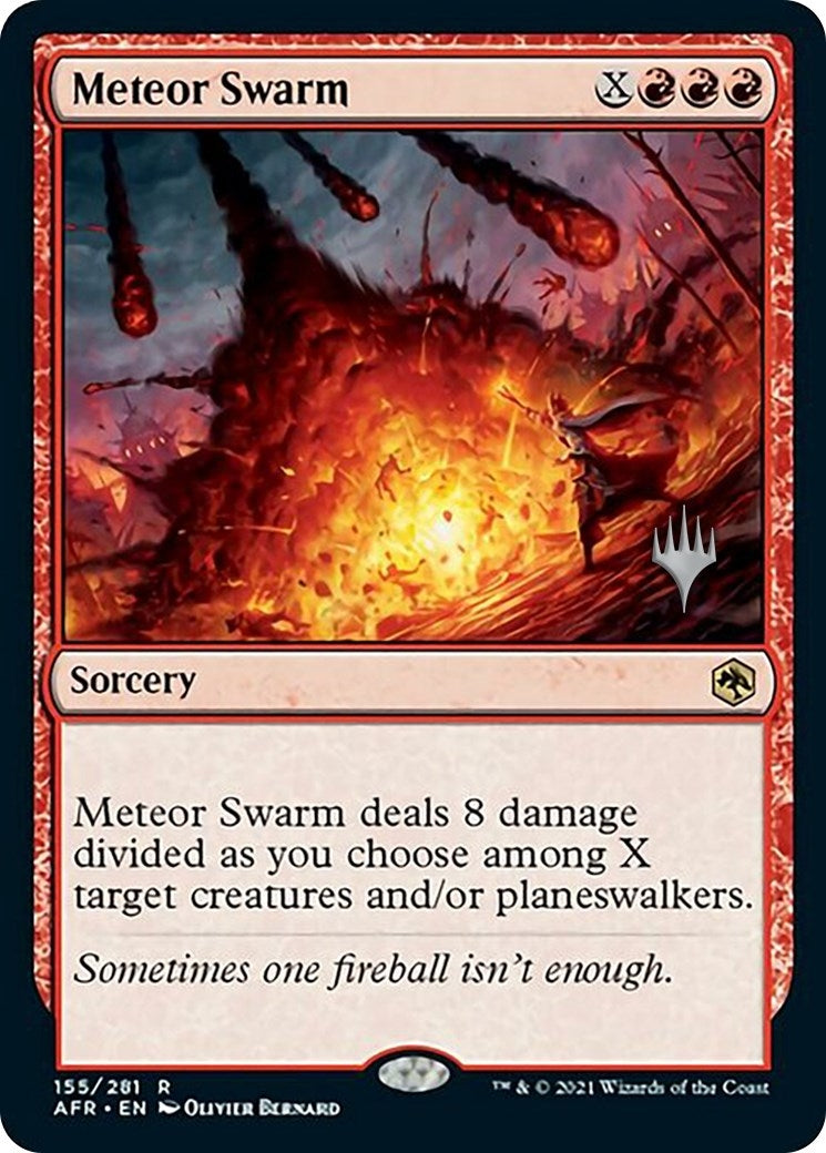 Image for Meteor Swarm (155) [Adventures in the Forgotten Realms] - Magic: The Gathering