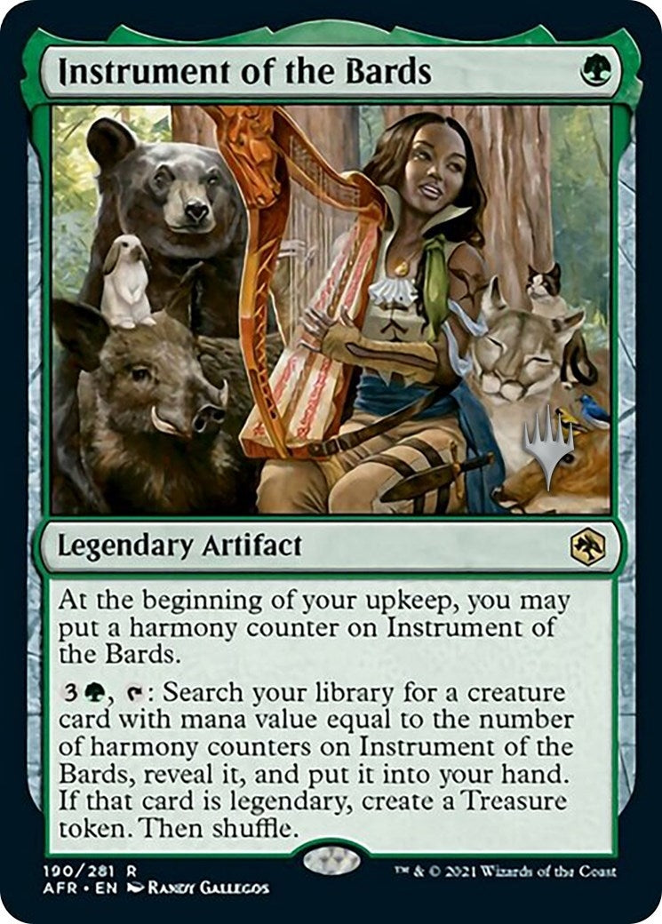 Image for Instrument of the Bards (190) [Adventures in the Forgotten Realms] - Magic: The Gathering