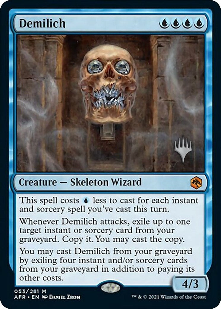 Image for Demilich (53) [Adventures in the Forgotten Realms] - Magic: The Gathering