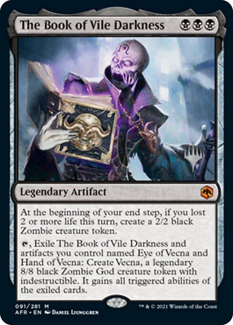 Image for The Book of Vile Darkness (91) [Adventures in the Forgotten Realms] - Magic: The Gathering