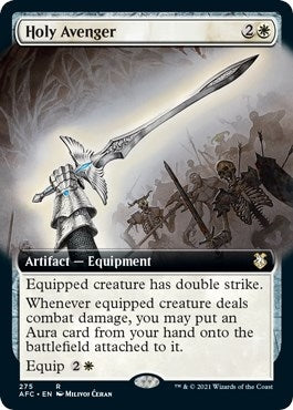 Image for Holy Avenger (Extended Art) (275) [Adventures in the Forgotten Realms] - Magic: The Gathering
