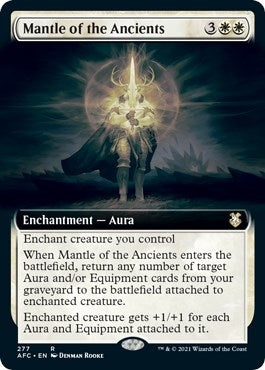 Image for Mantle of the Ancients (Extended Art) (277) [Adventures in the Forgotten Realms] - Magic: The Gathering