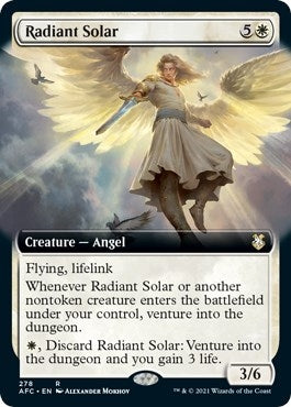 Image for Radiant Solar (Extended Art) (278) [Adventures in the Forgotten Realms] - Magic: The Gathering
