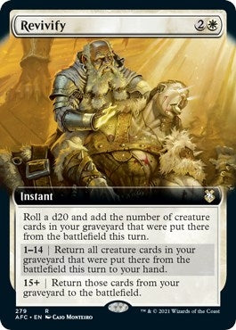 Image for Revivify (Extended Art) (279) [Adventures in the Forgotten Realms] - Magic: The Gathering