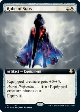 Image for Robe of Stars (Extended Art) (280) [Adventures in the Forgotten Realms] - Magic: The Gathering