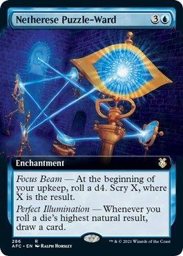 Image for Netherese Puzzle-Ward (Extended Art) (286) [Adventures in the Forgotten Realms] - Magic: The Gathering