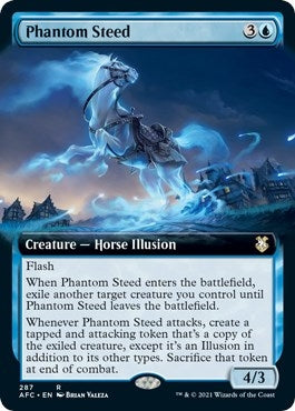 Image for Phantom Steed (Extended Art) (287) [Adventures in the Forgotten Realms] - Magic: The Gathering