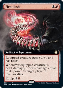 Image for Fiendlash (Extended Art) (300) [Adventures in the Forgotten Realms] - Magic: The Gathering