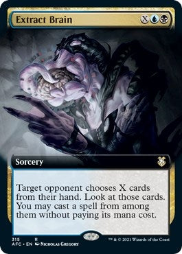 Image for Extract Brain (Extended Art) (315) [Adventures in the Forgotten Realms] - Magic: The Gathering
