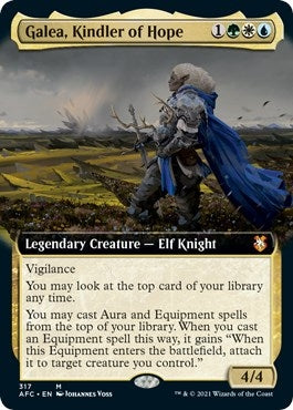 Image for Galea, Kindler of Hope (Extended Art) (317) [Adventures in the Forgotten Realms] - Magic: The Gathering