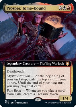 Image for Prosper, Tome-Bound (Extended Art) (324) [Adventures in the Forgotten Realms] - Magic: The Gathering