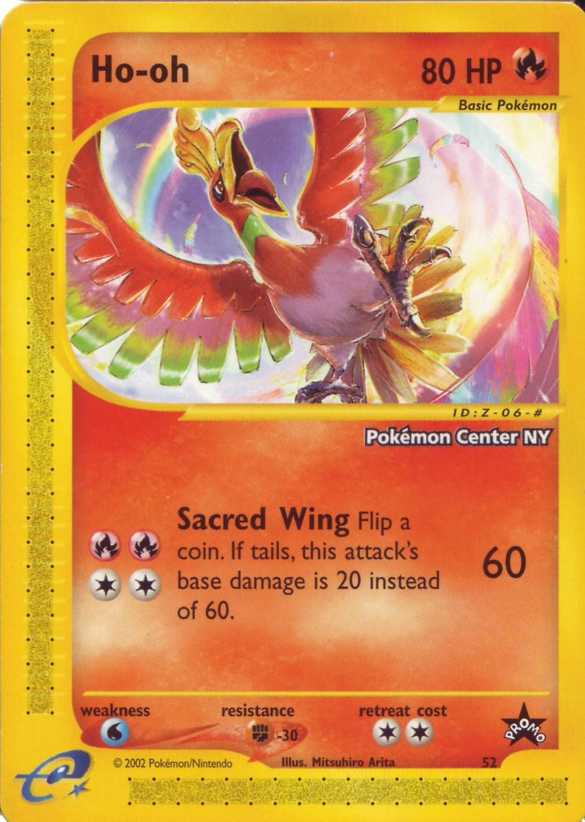 Image for Ho-oh [Pokemon Center NY] (52/53) [WoTC Promo] - Pokemon