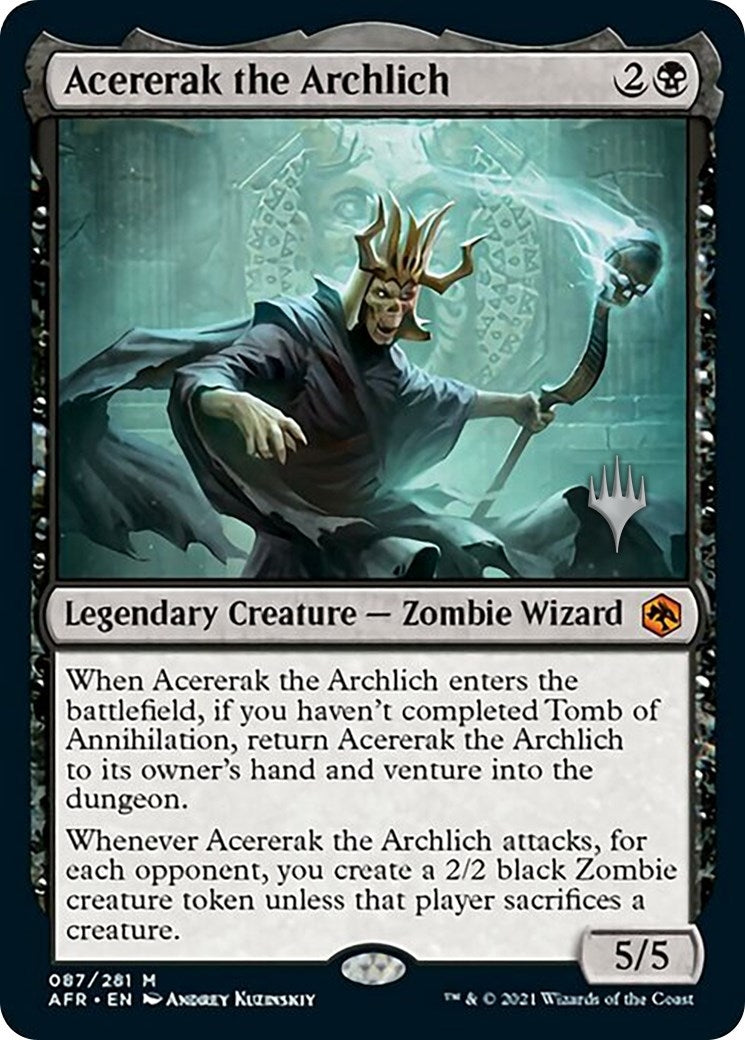 Image for Acererak the Archlich (87) [Adventures in the Forgotten Realms] - Magic: The Gathering