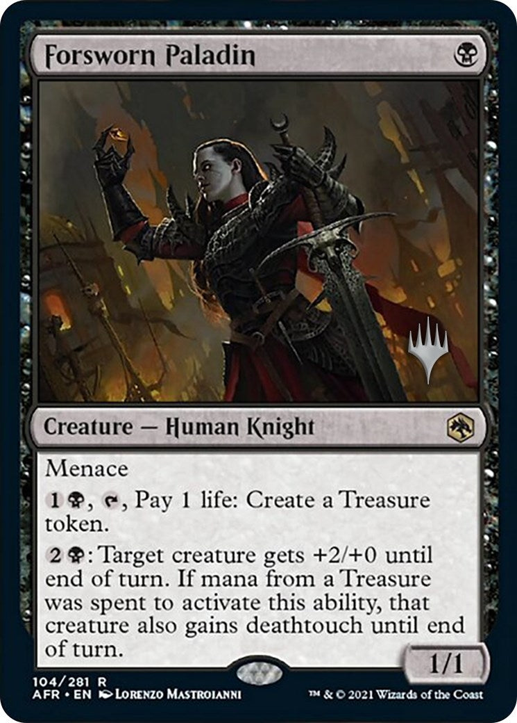 Image for Forsworn Paladin (104) [Adventures in the Forgotten Realms] - Magic: The Gathering