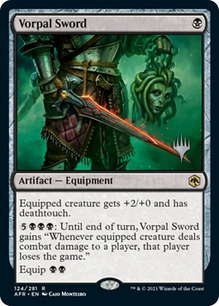 Image for Vorpal Sword (124) [Adventures in the Forgotten Realms] - Magic: The Gathering