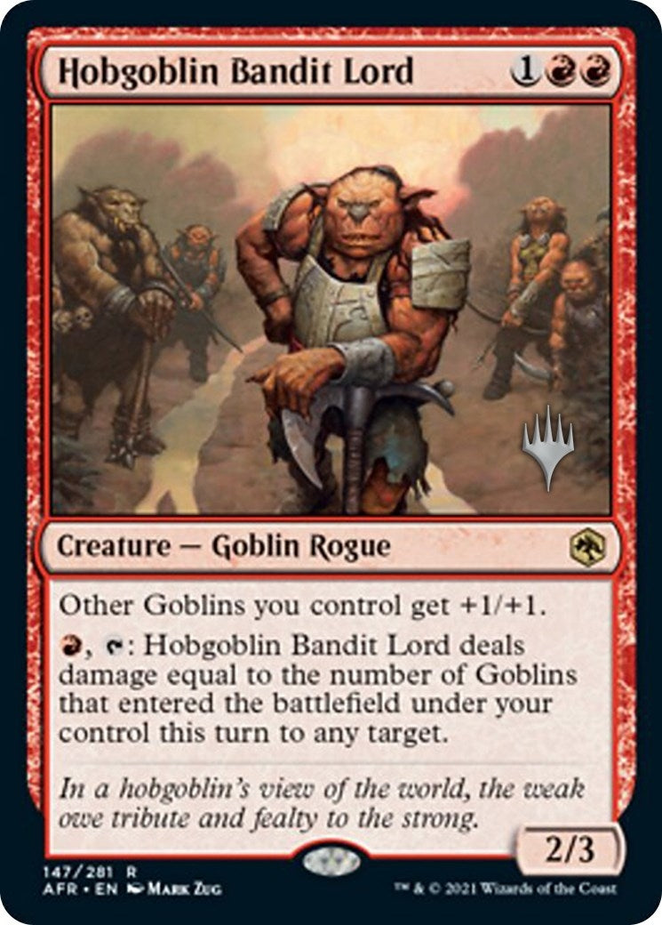 Image for Hobgoblin Bandit Lord (147) [Adventures in the Forgotten Realms] - Magic: The Gathering