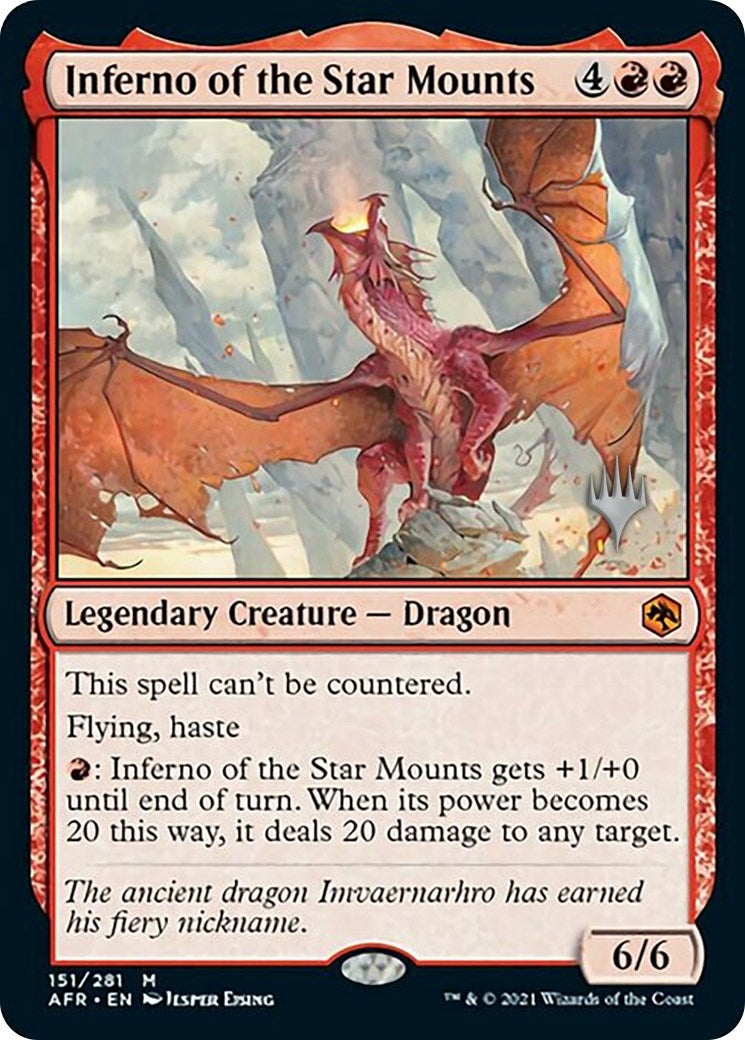 Image for Inferno of the Star Mounts (151) [Adventures in the Forgotten Realms] - Magic: The Gathering