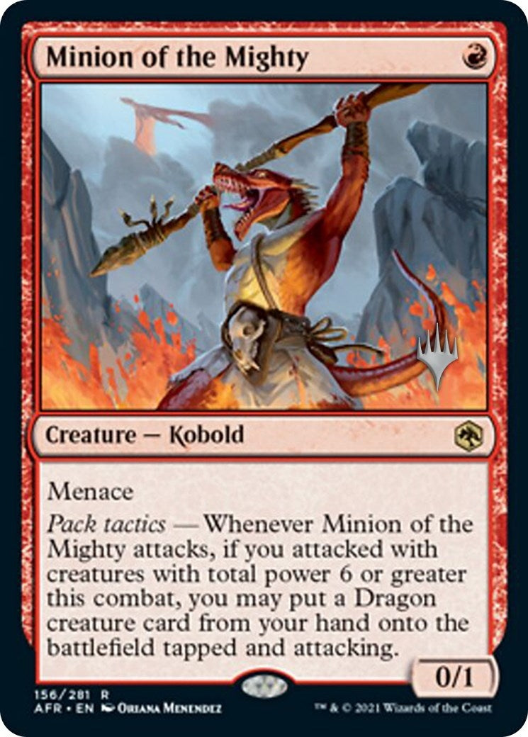 Image for Minion of the Mighty (156) [Adventures in the Forgotten Realms] - Magic: The Gathering