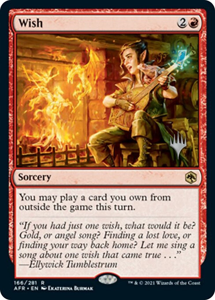 Image for Wish (166) [Adventures in the Forgotten Realms] - Magic: The Gathering