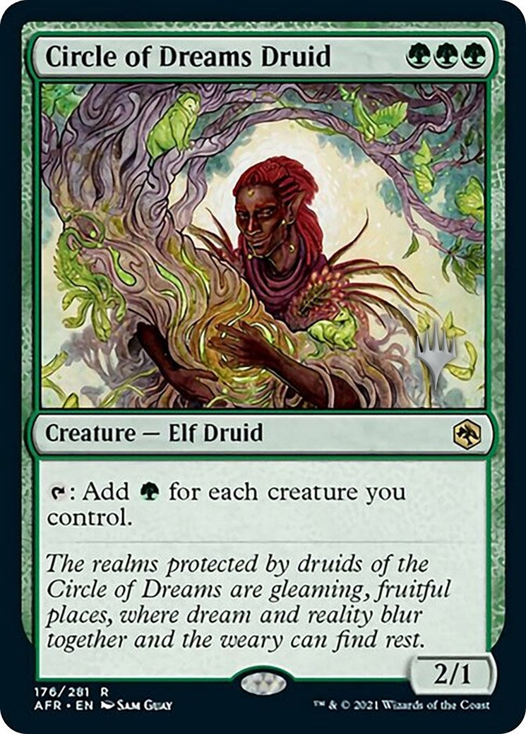 Image for Circle of Dreams Druid (176) [Adventures in the Forgotten Realms] - Magic: The Gathering