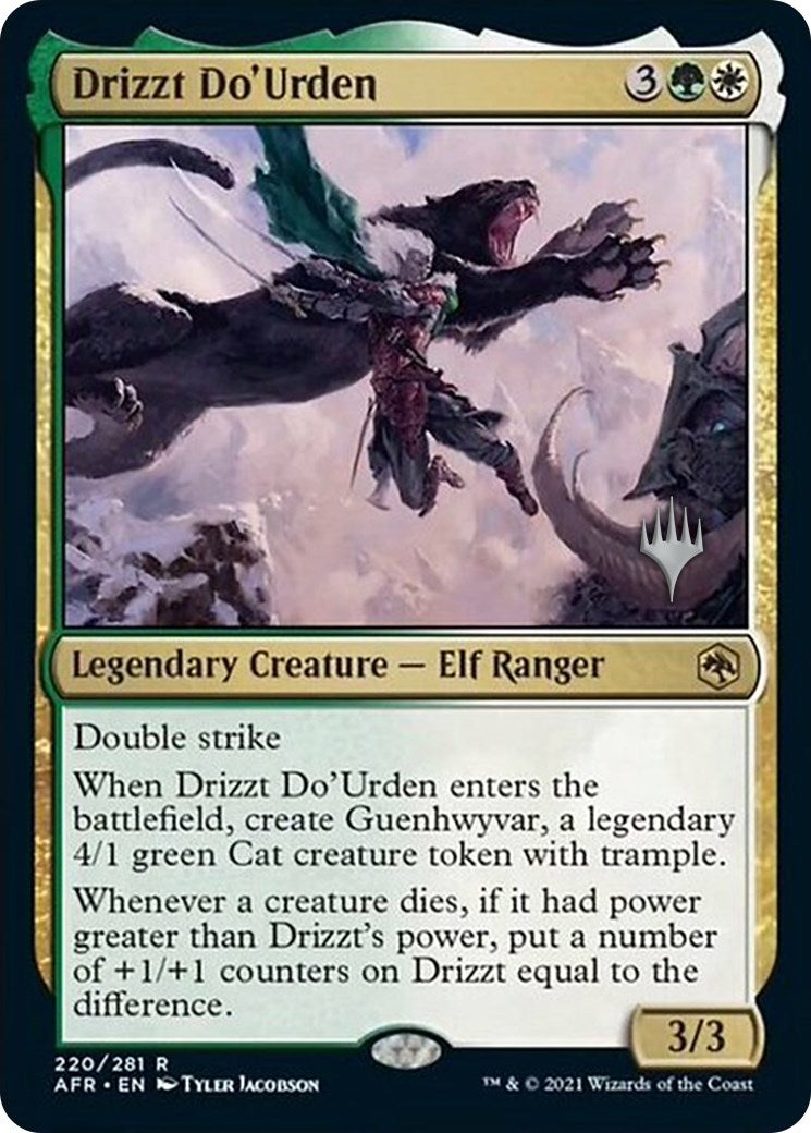 Image for Drizzt Do'Urden (220) [Adventures in the Forgotten Realms] - Magic: The Gathering