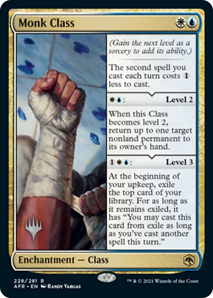 Image for Monk Class (228) [Adventures in the Forgotten Realms] - Magic: The Gathering