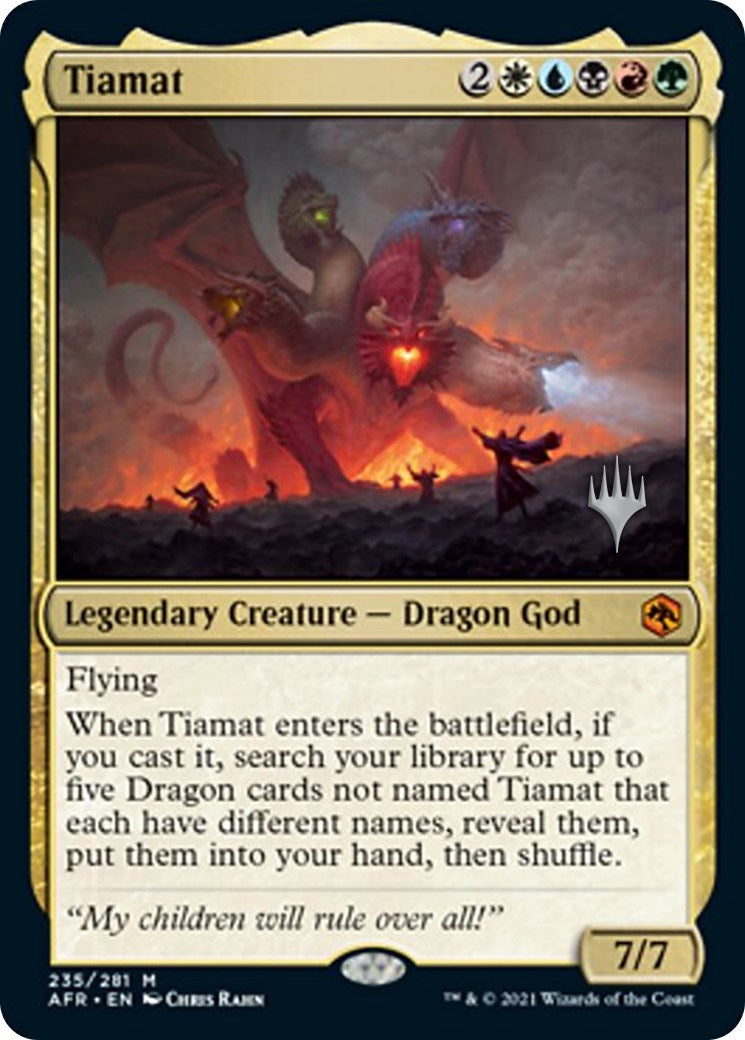 Image for Tiamat (235) [Adventures in the Forgotten Realms] - Magic: The Gathering