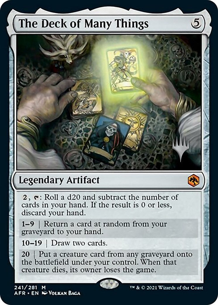 Image for The Deck of Many Things (241) [Adventures in the Forgotten Realms] - Magic: The Gathering
