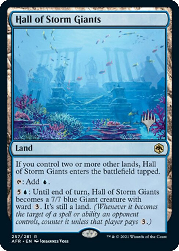 Image for Hall of Storm Giants (257) [Adventures in the Forgotten Realms] - Magic: The Gathering