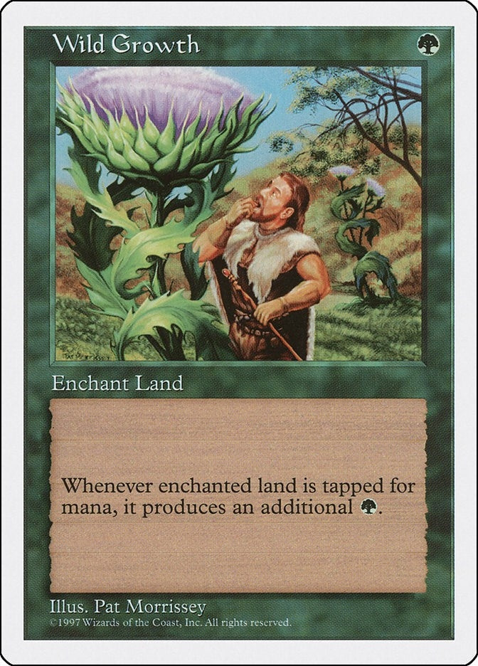 Image for Wild Growth [Fifth Edition] - Magic: The Gathering