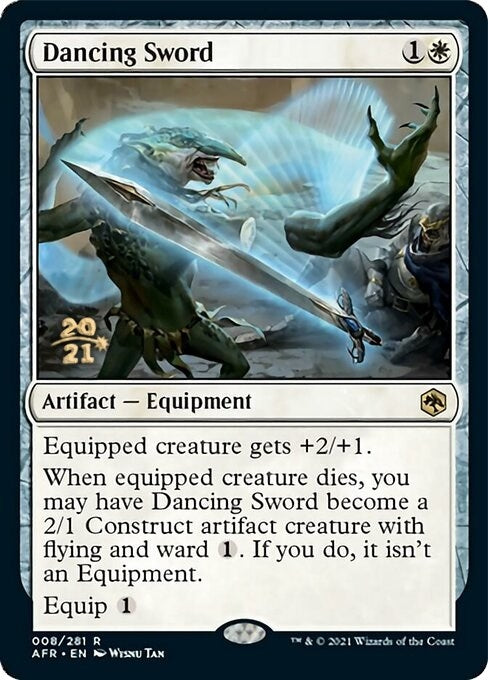 Image for Dancing Sword (8) [Prerelease Cards] - Magic: The Gathering
