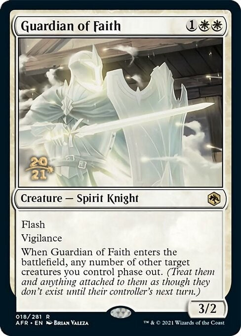 Image for Guardian of Faith (18) [Prerelease Cards] - Magic: The Gathering