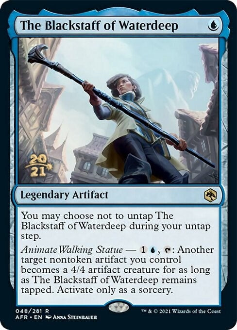 Image for The Blackstaff of Waterdeep (48) [Prerelease Cards] - Magic: The Gathering