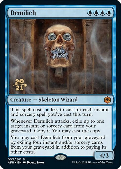 Image for Demilich (53) [Prerelease Cards] - Magic: The Gathering