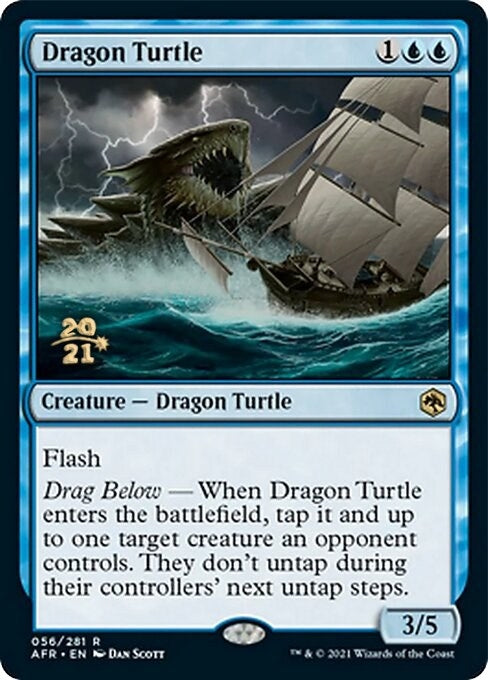 Image for Dragon Turtle (56) [Prerelease Cards] - Magic: The Gathering