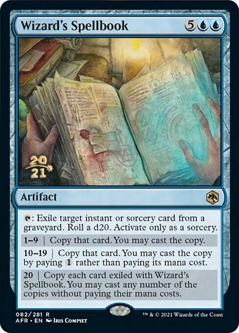 Image for Wizard's Spellbook (82) [Prerelease Cards] - Magic: The Gathering