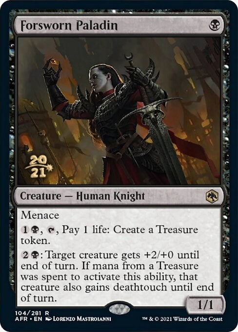 Image for Forsworn Paladin (104) [Prerelease Cards] - Magic: The Gathering