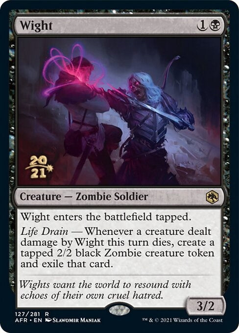 Image for Wight (127) [Prerelease Cards] - Magic: The Gathering