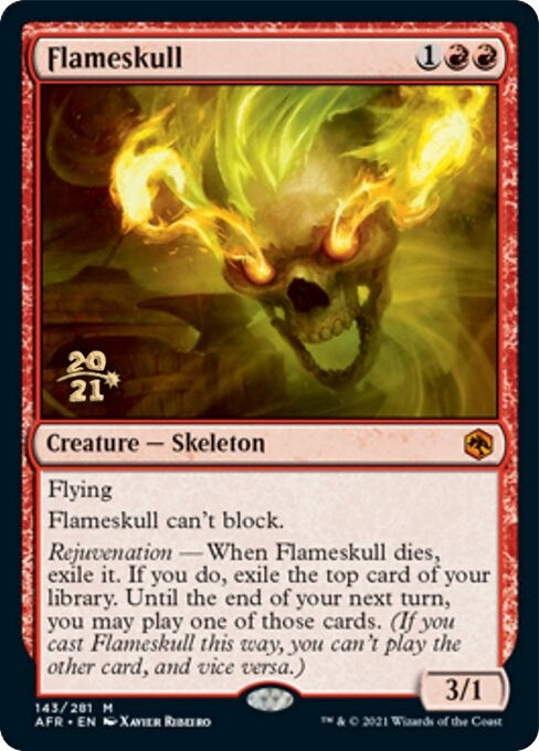 Image for Flameskull (143) [Prerelease Cards] - Magic: The Gathering