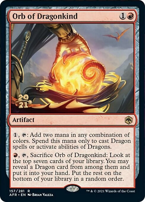 Image for Orb of Dragonkind (157) [Prerelease Cards] - Magic: The Gathering