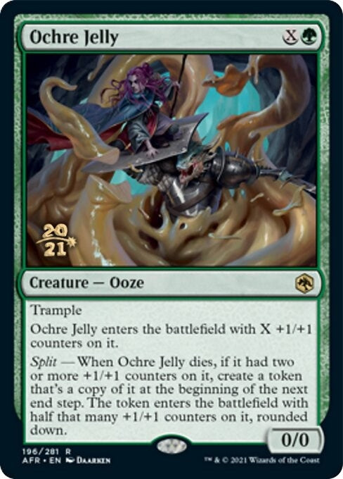 Image for Ochre Jelly (196) [Prerelease Cards] - Magic: The Gathering