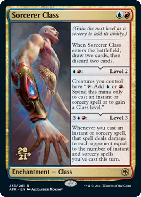 Image for Sorcerer Class (233) [Prerelease Cards] - Magic: The Gathering