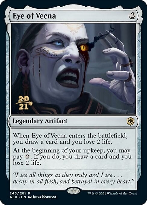 Image for Eye of Vecna (243) [Prerelease Cards] - Magic: The Gathering