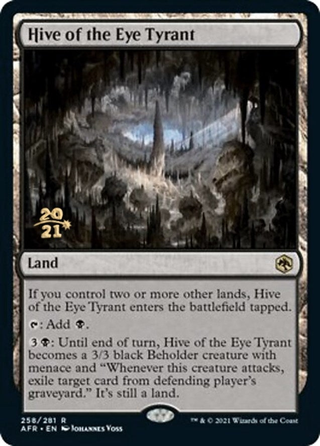 Image for Hive of the Eye Tyrant (258) [Prerelease Cards] - Magic: The Gathering