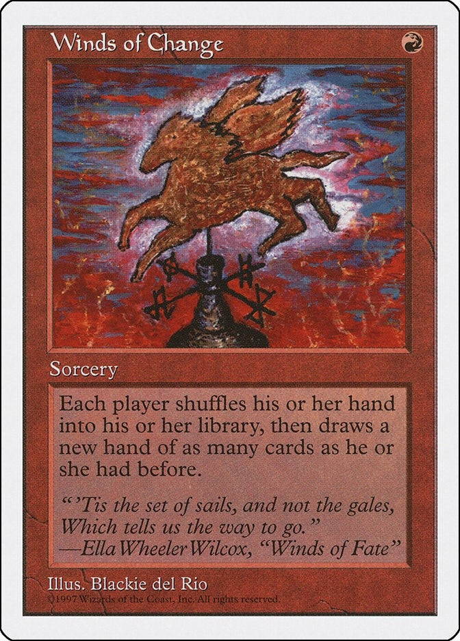 Image for Winds of Change [Fifth Edition] - Magic: The Gathering