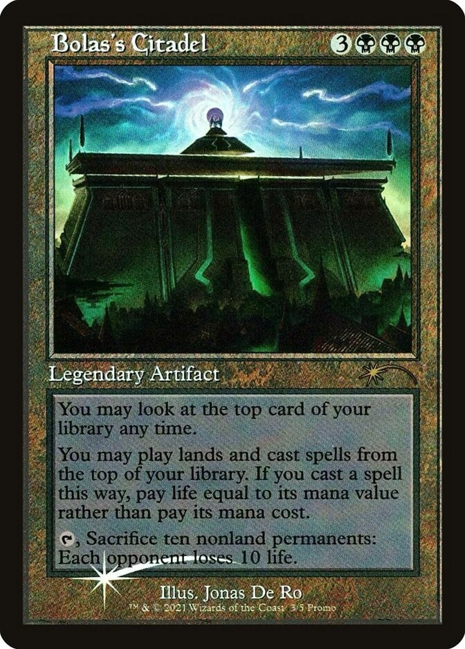 Image for Bolas's Citadel (Retro Frame) (3) [WPN & Gateway Promos] - Magic: The Gathering