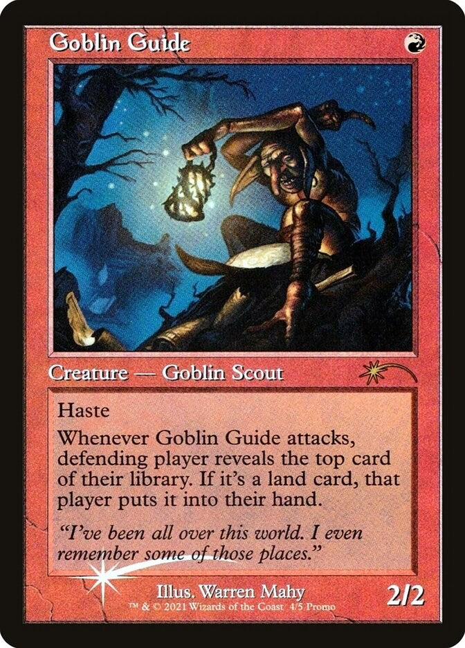 Image for Goblin Guide (Retro Frame) (4) [WPN & Gateway Promos] - Magic: The Gathering